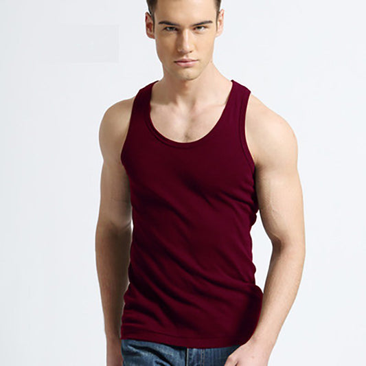 TFETTER Men&#39;s Underwear Cotton Tank Top Men High Quality Bodybuilding Singlet Sleeveless Slim Fit Vest Men Tank Tops