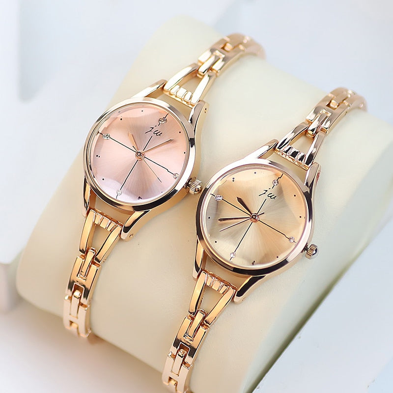 New brand JW Women&#39;s Bracelet watches Luxury Crystal Dress watches Clock Ladies&#39;fashion Casual Quartz Wrist watches reloj mujer