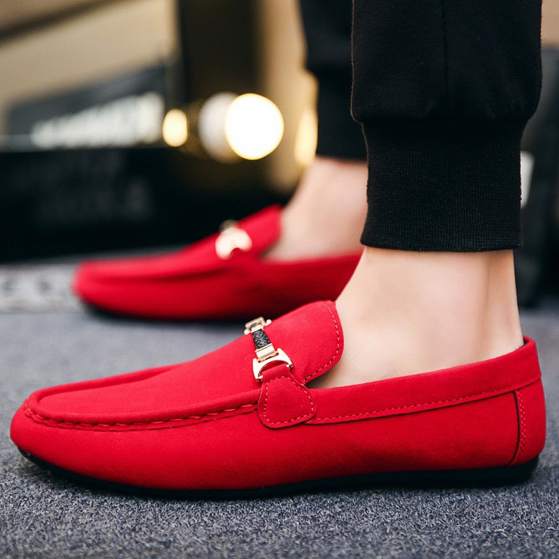 Summer Men Loafers Shoes Fashion Peas Driving Shoes Men Sneakers Flat Man Walking Footwear Big Size 38-46 Men&#39;s Casual Shoes