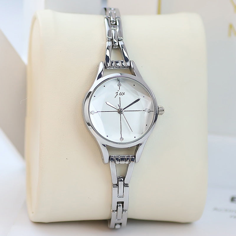 New brand JW Women&#39;s Bracelet watches Luxury Crystal Dress watches Clock Ladies&#39;fashion Casual Quartz Wrist watches reloj mujer