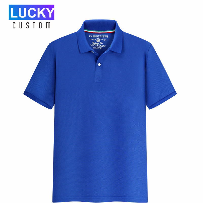 Men&#39;s Quick Dry Short Sleeve Breathable Sports Performance Polo Shirt 3 Piece - Classic Slim Selectable Yardage