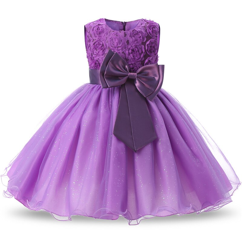 Princess Dress Flower Girl Dress Tutu Wedding Birthday Party Kids Dresses For Girls Christmas Costume Toddler Child Prom Designs