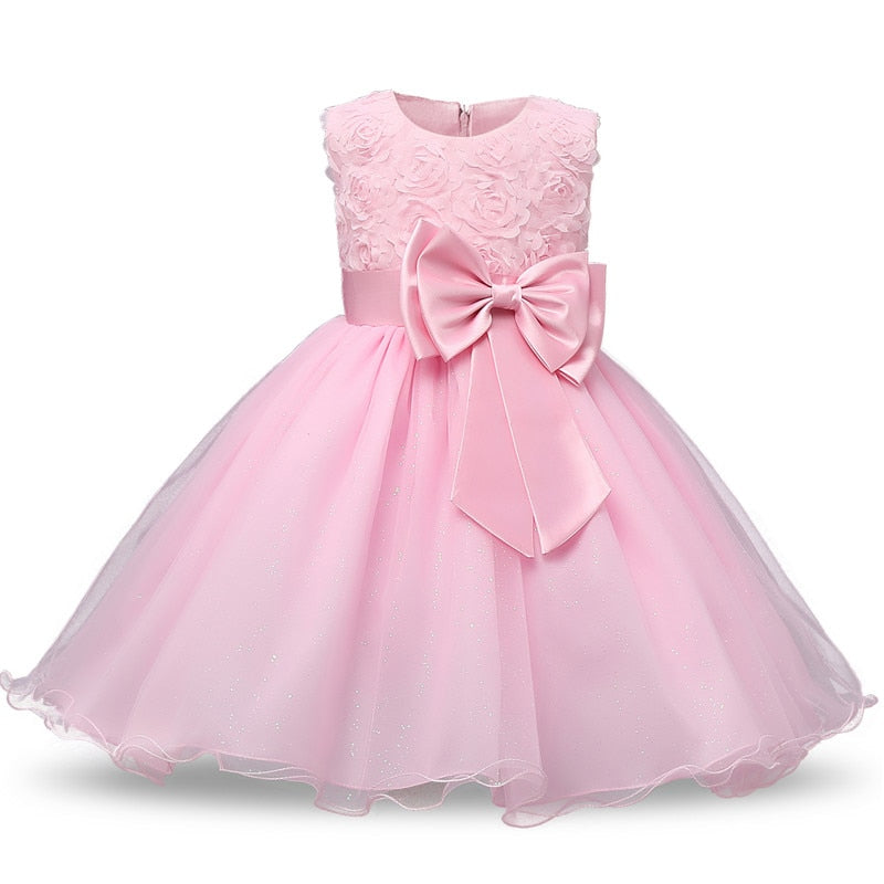 Princess Dress Flower Girl Dress Tutu Wedding Birthday Party Kids Dresses For Girls Christmas Costume Toddler Child Prom Designs